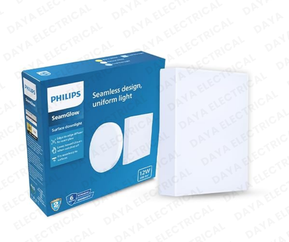 12W SQ SeamGlow LED Surface DL (CDL)